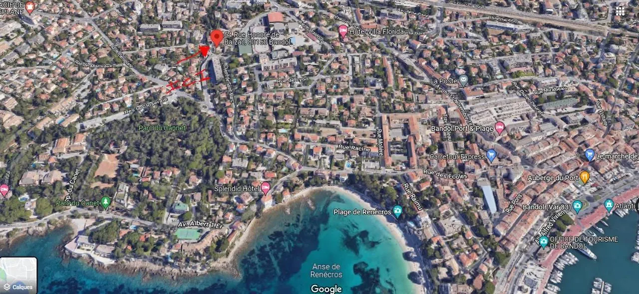 T2 30 M2 Avec Jardin Proche Des Plages Bandol