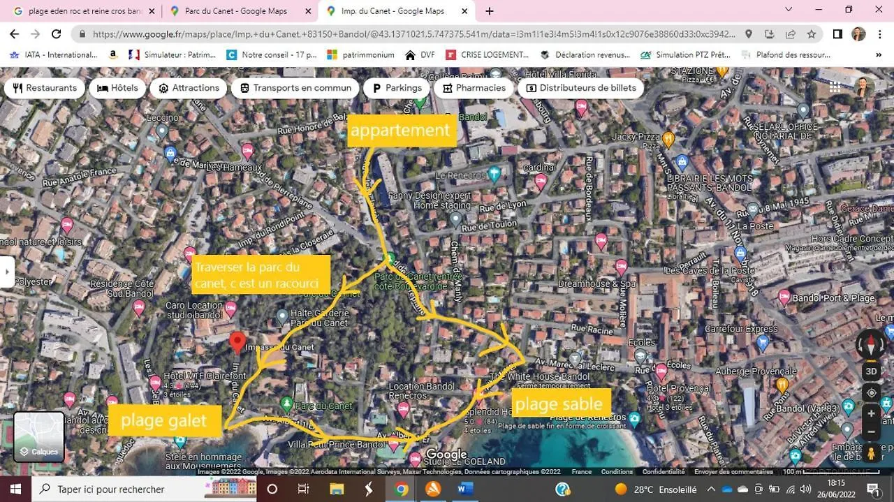 Apartment T2 30 M2 Avec Jardin Proche Des Plages Bandol France